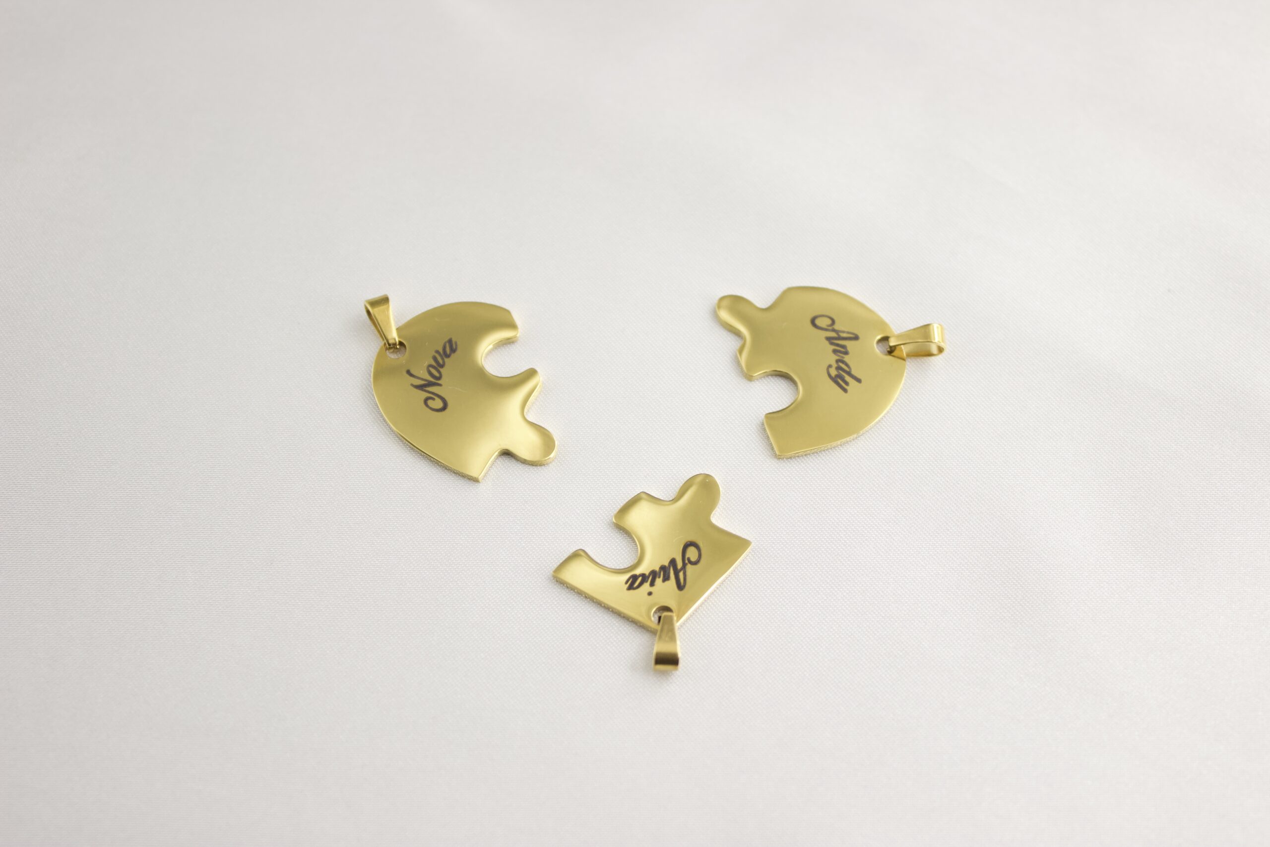 3 Piece Plated Love Jewelry Set - Image 4