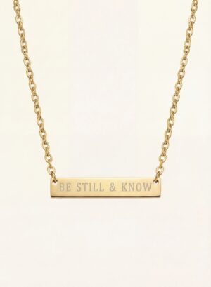 Bar Pendant Necklace