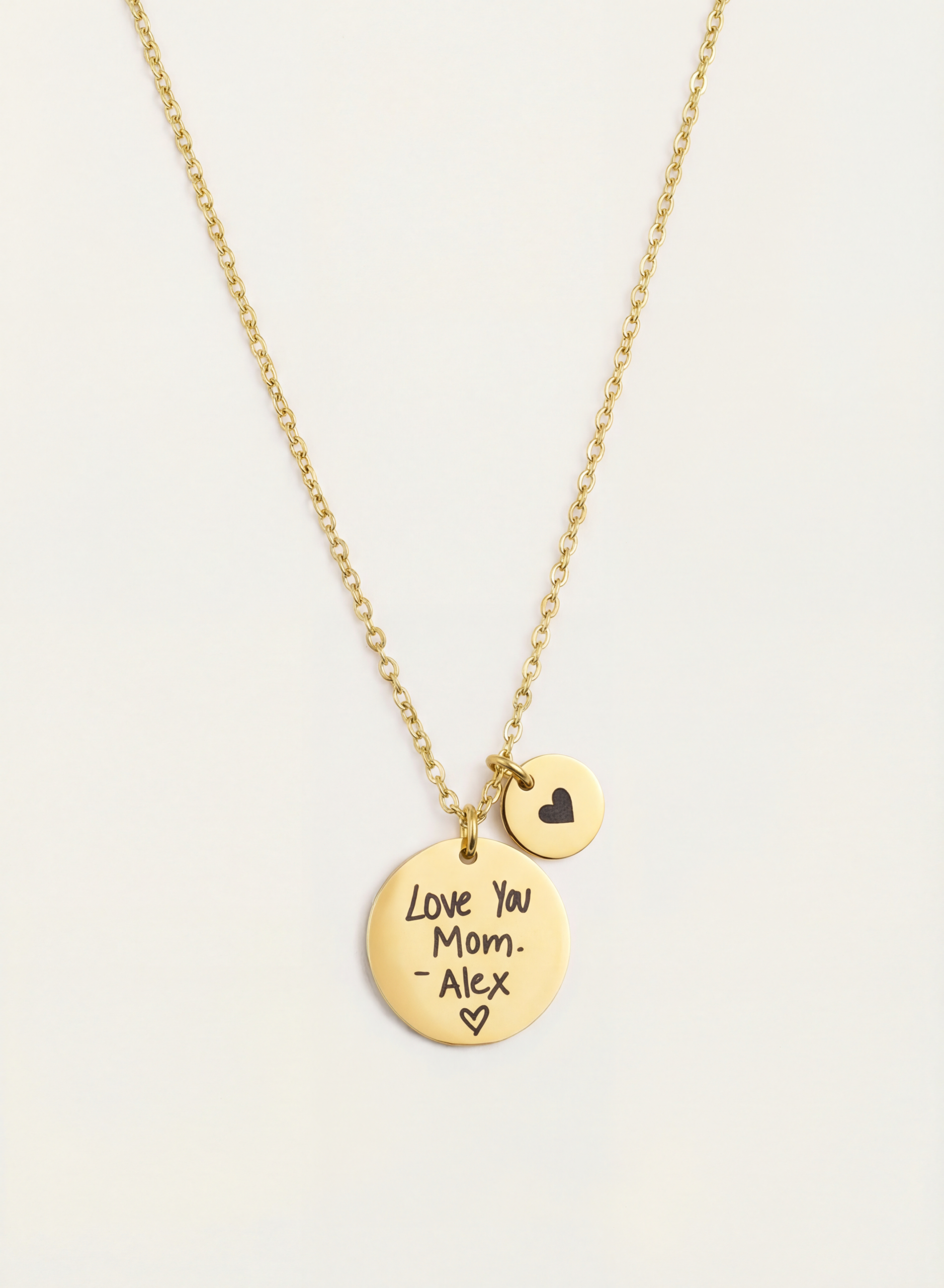 Circle Necklace handwriting - Image 3