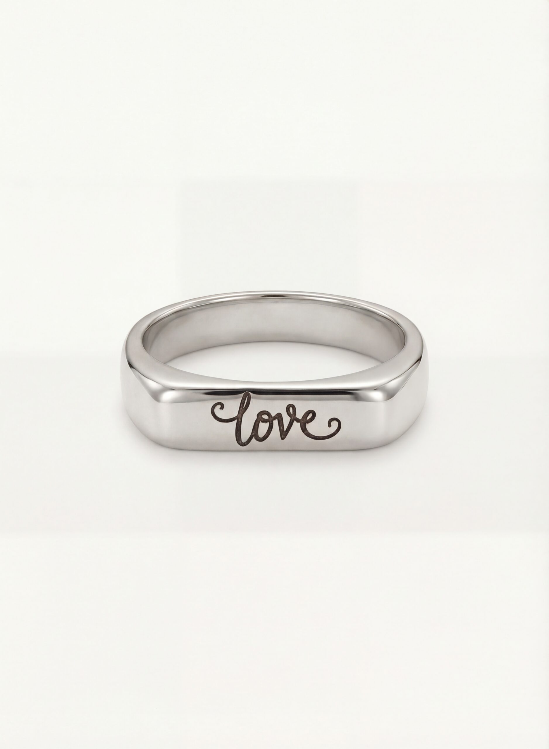 Rectangular Ring Handwriting - Image 3