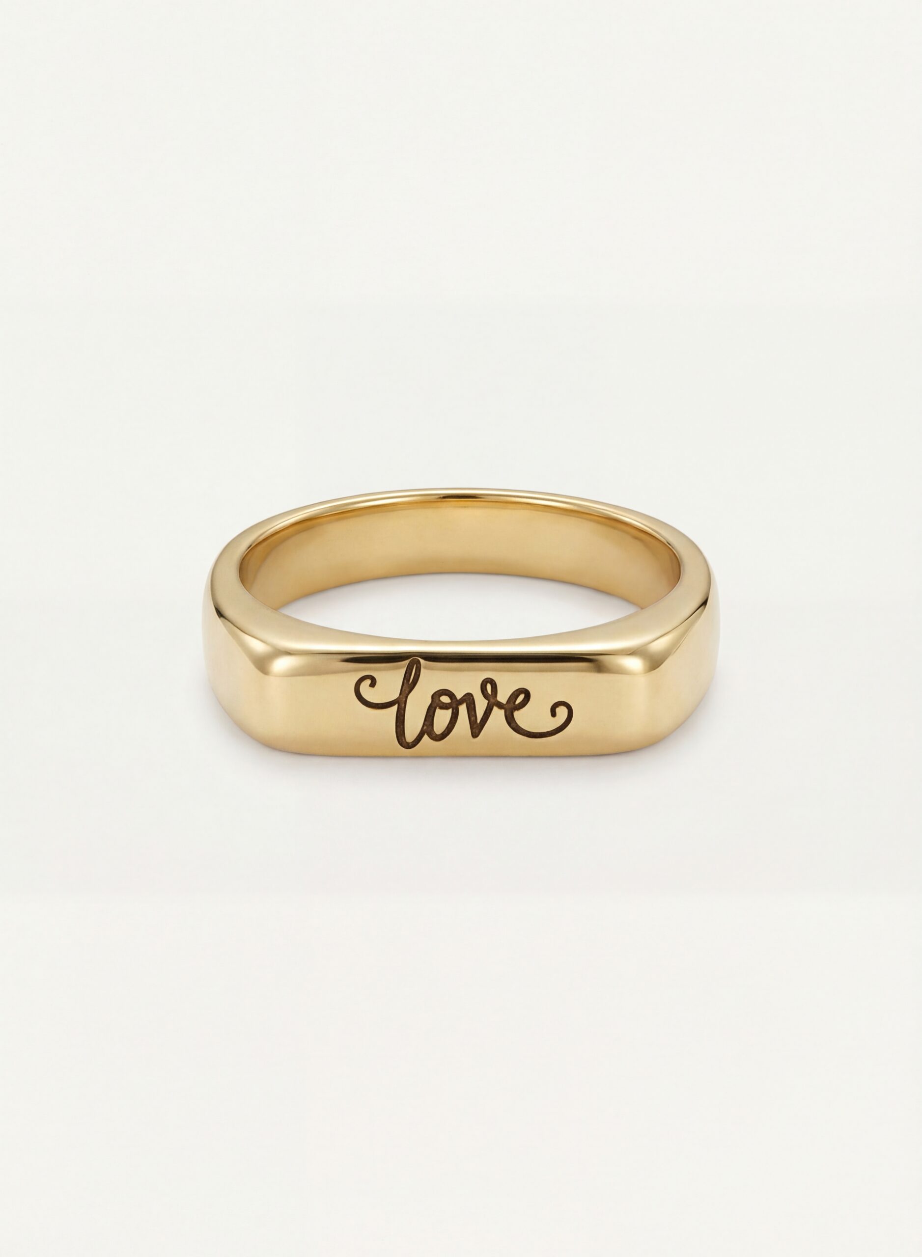 Rectangular Ring Handwriting - Image 4